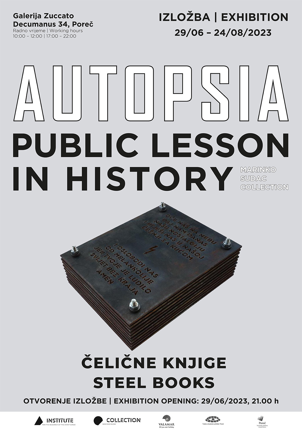 Autopsia: Public Lesson in History. Kolekcija Marinko Sudac