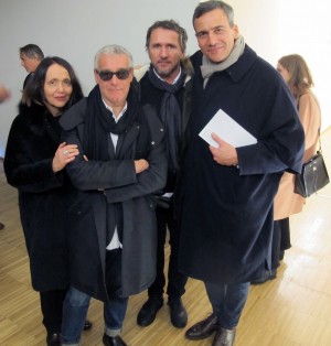 Elisabetta Galasso (CEO, Open Care – Servizi per l'arte), Marco Scotini (kustos, umjetnički ravnatelj FM Centre), Marinko Sudac, Andrea Bellini (ravnatelj Centre d'art contemporain, Ženeva)