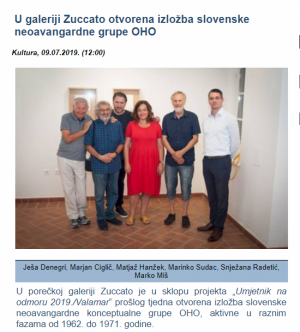 U galeriji Zuccato otvorena izložba slovenske neoavangardne grupe OHO