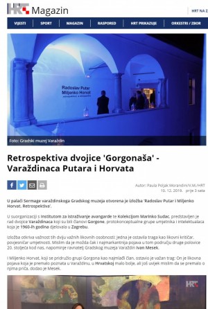 Retrospektiva dvojice 'Gorgonaša' – Varaždinaca Putara i Horvata