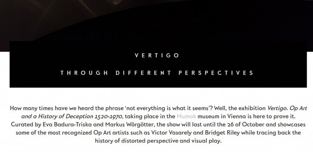 Vertigo. Through Different Perspectives