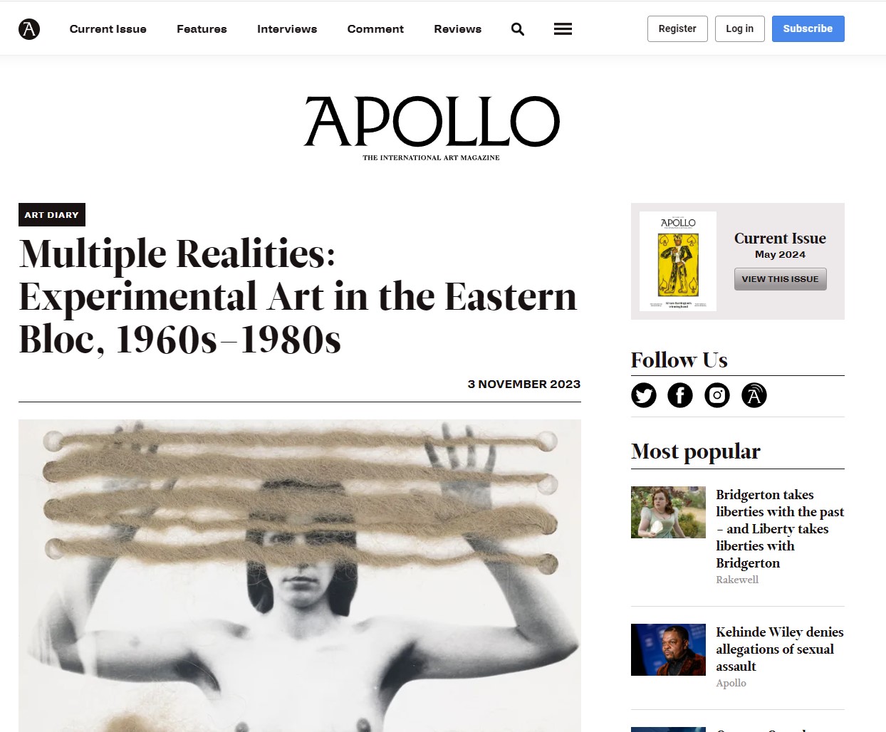 Multiple Realities: Experimental Art in the Eastern Bloc, 1960s–1980s