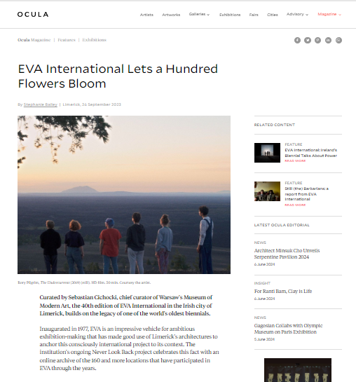 EVA International Lets a Hundred Flowers Bloom